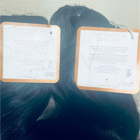 Wavy Clip Ins Extensions (Human Hair) - Picture 4 of 6